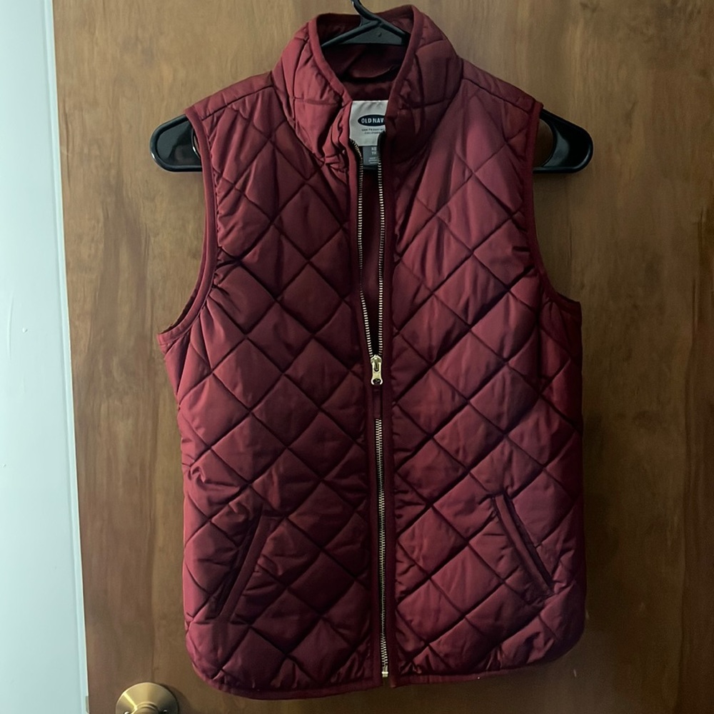 Maroon Old Navy Vest